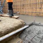 Shoring Wall Blindside Waterproofing foundation