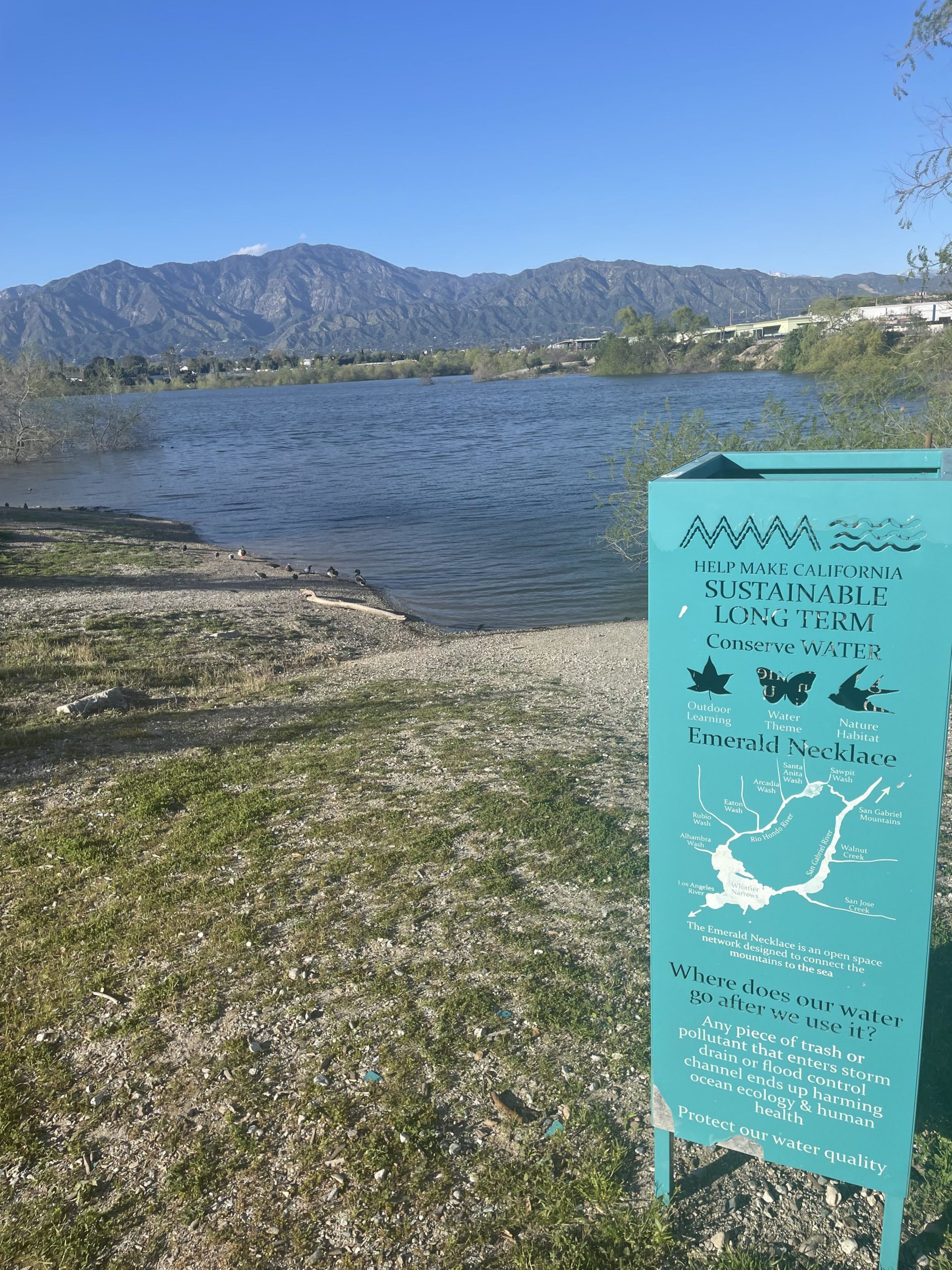 Los Angeles River Environmental Water Crisis Sway Features